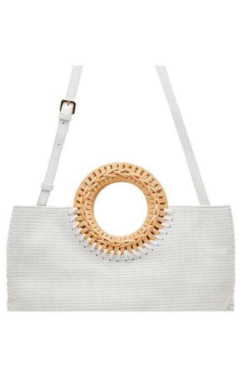 Dolce Vita Lilah Foldover Clutch In White