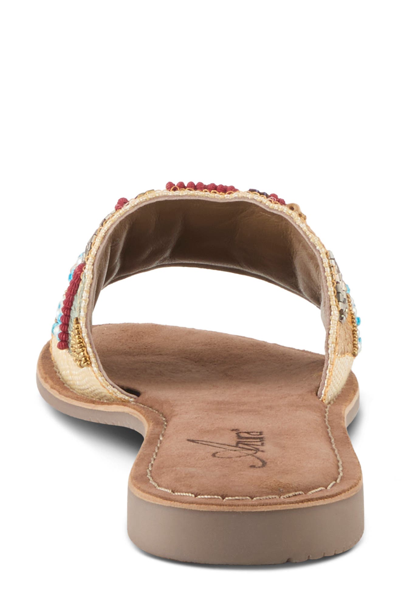 AZURA BY SPRING STEP Sugarplum Slide Sandal, Alternate, color, Blue Multi