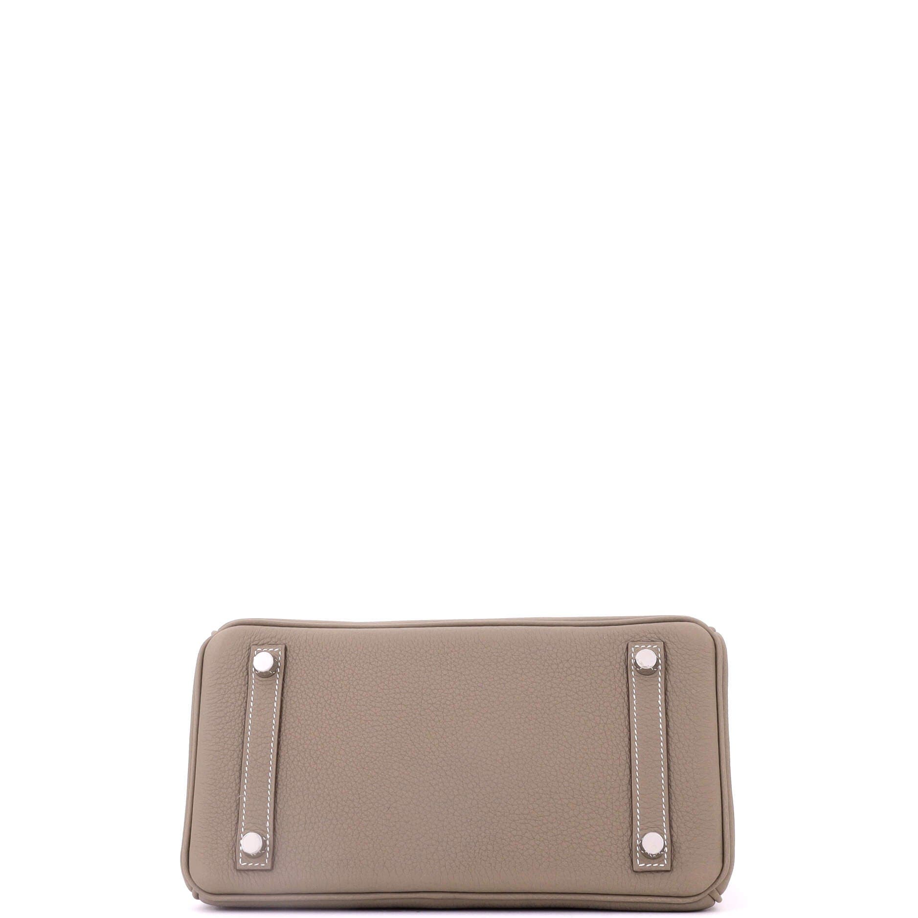 Birkin Handbag Grey Togo with Palladium Hardware 25, Alternate, color, Grey
