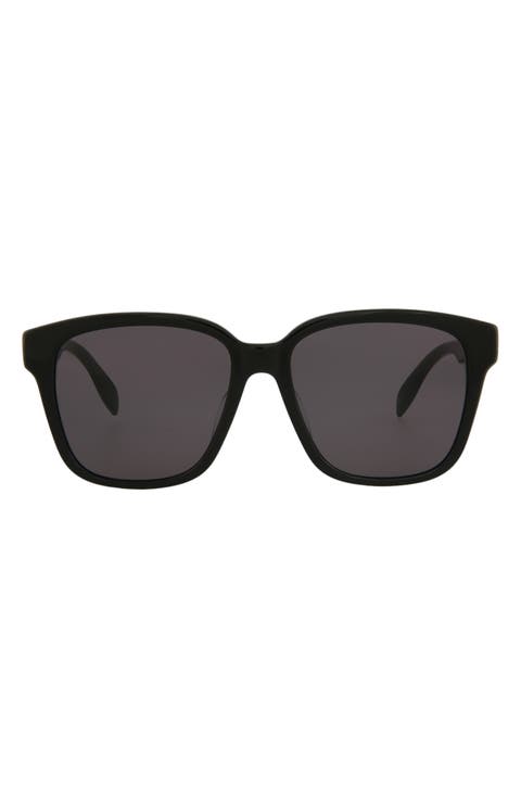 56mm Square Sunglasses