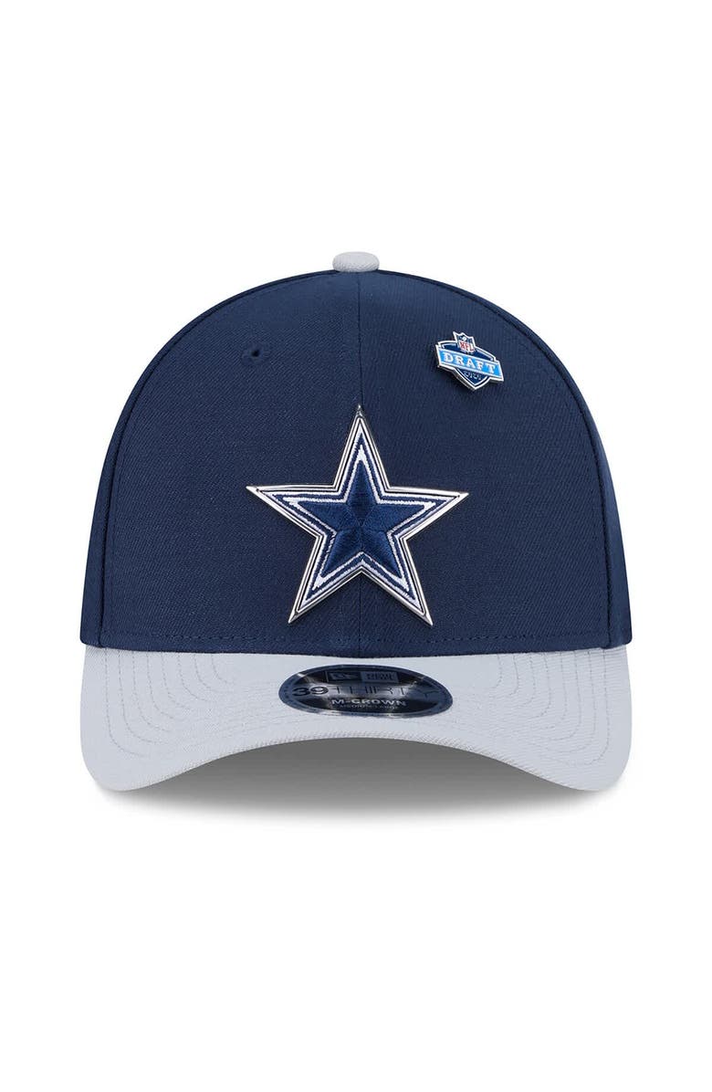 New Era Men's New Era  Navy/Silver Dallas Cowboys 2026 NFL Draft 39THIRTY M-Crown Flex Hat, Alternate, color, Navy