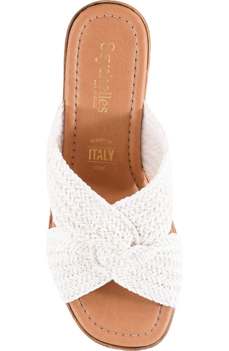 Seychelles Adorned Platform Sandal, Alternate, color, White