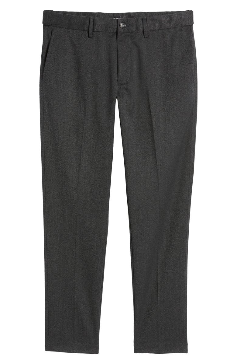 Nordstrom Slim Fit Brushed Tech Pants, Alternate, color, 