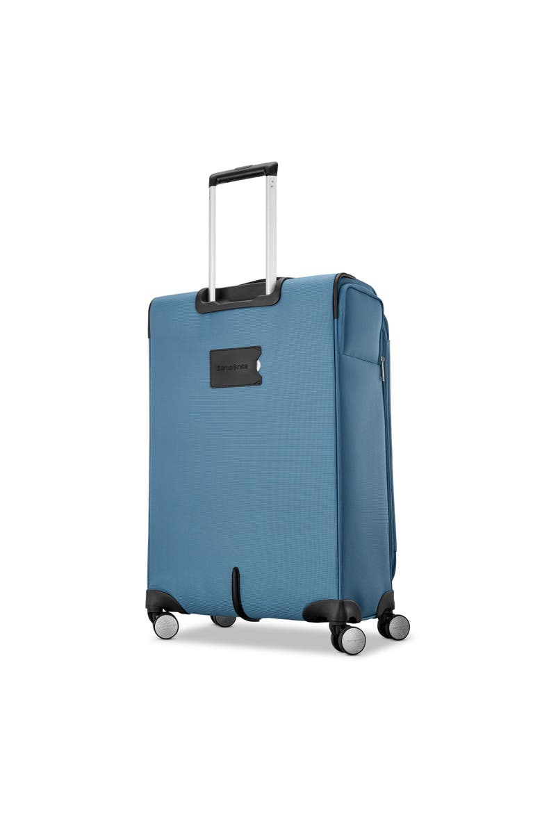 Element Softside Expandable 25" Medium Checked Spinner Luggage, Alternate, color, Captains Blue
