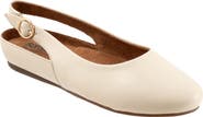 SoftWalk® Sandy Slingback Flat