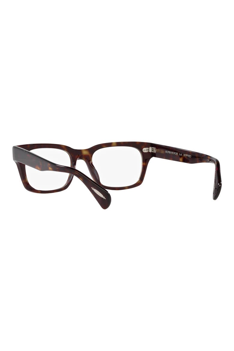Ryce 51mm Square Sunglasses, Alternate, color, DK TORT