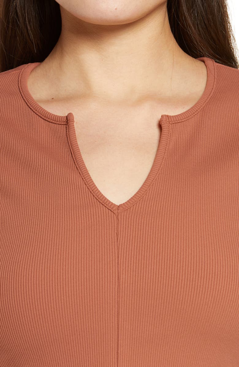 Alo Savvy Short Sleeve Crop Top, Alternate, color,