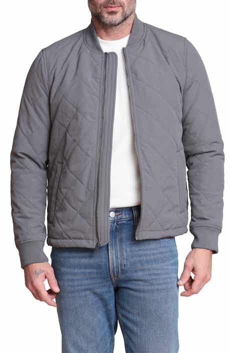 Quilted Bomber Jacket