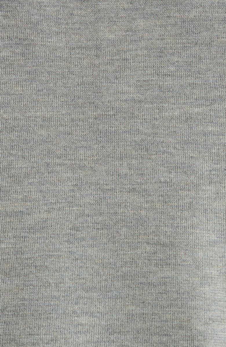 Fear of God Essentials Signature Wool Polo Sweater, Alternate, color, Concrete Heather