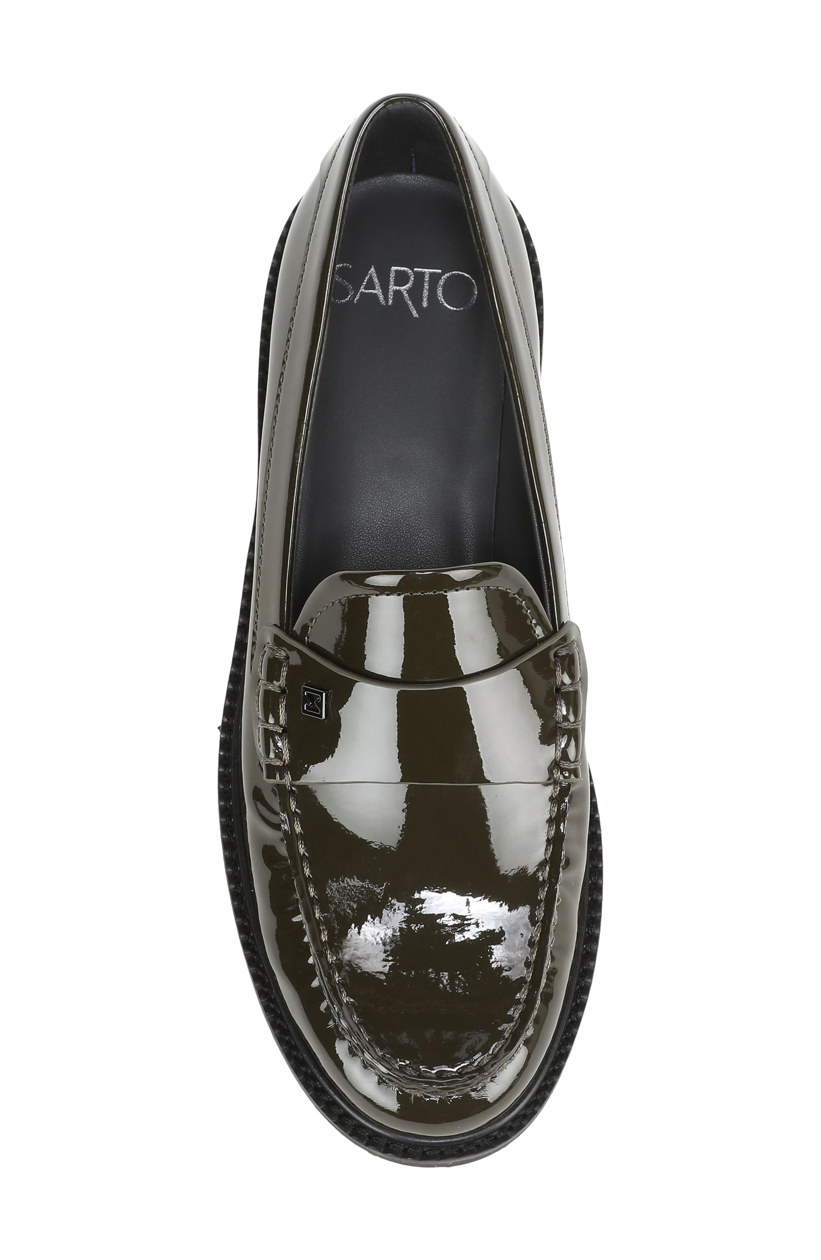 Saffron Loafer, Alternate, color, GREEN