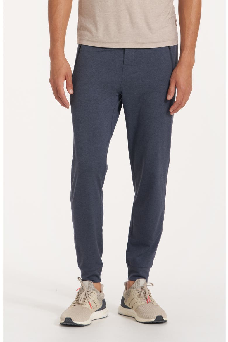 Ponto Performance Joggers, Main, color, AZURE HEATHER