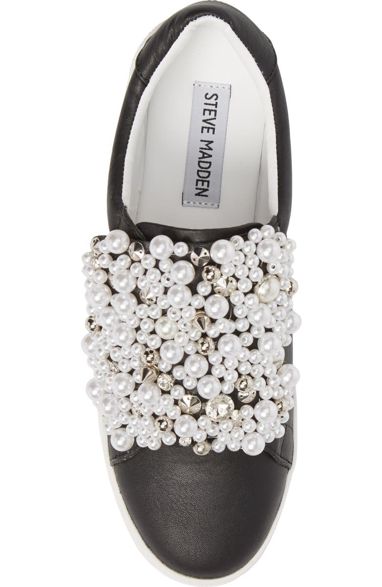 Steve Madden Lion Embellished Slip-On Platform Sneaker, Alternate, color,