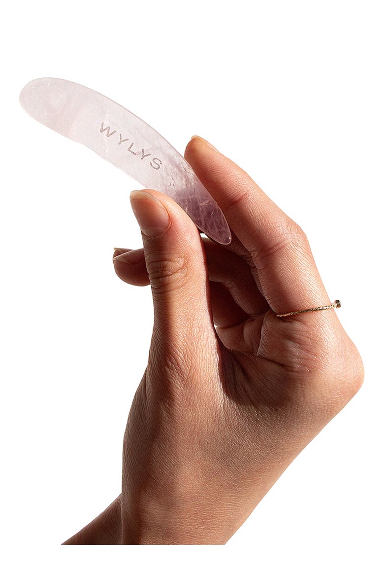 Jade & Rose Quartz Spatula Set, Alternate, color, None