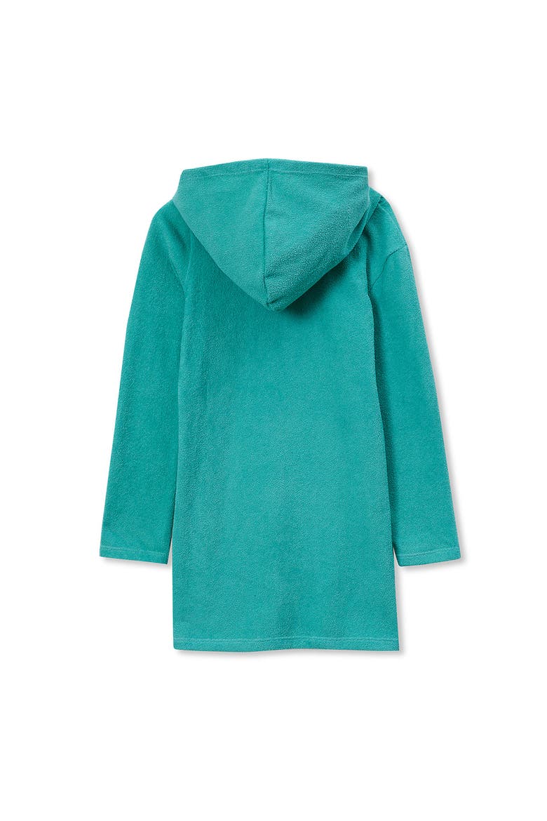 Girls Terry Pullover Cover-up, Alternate, color, Ceramic Blue