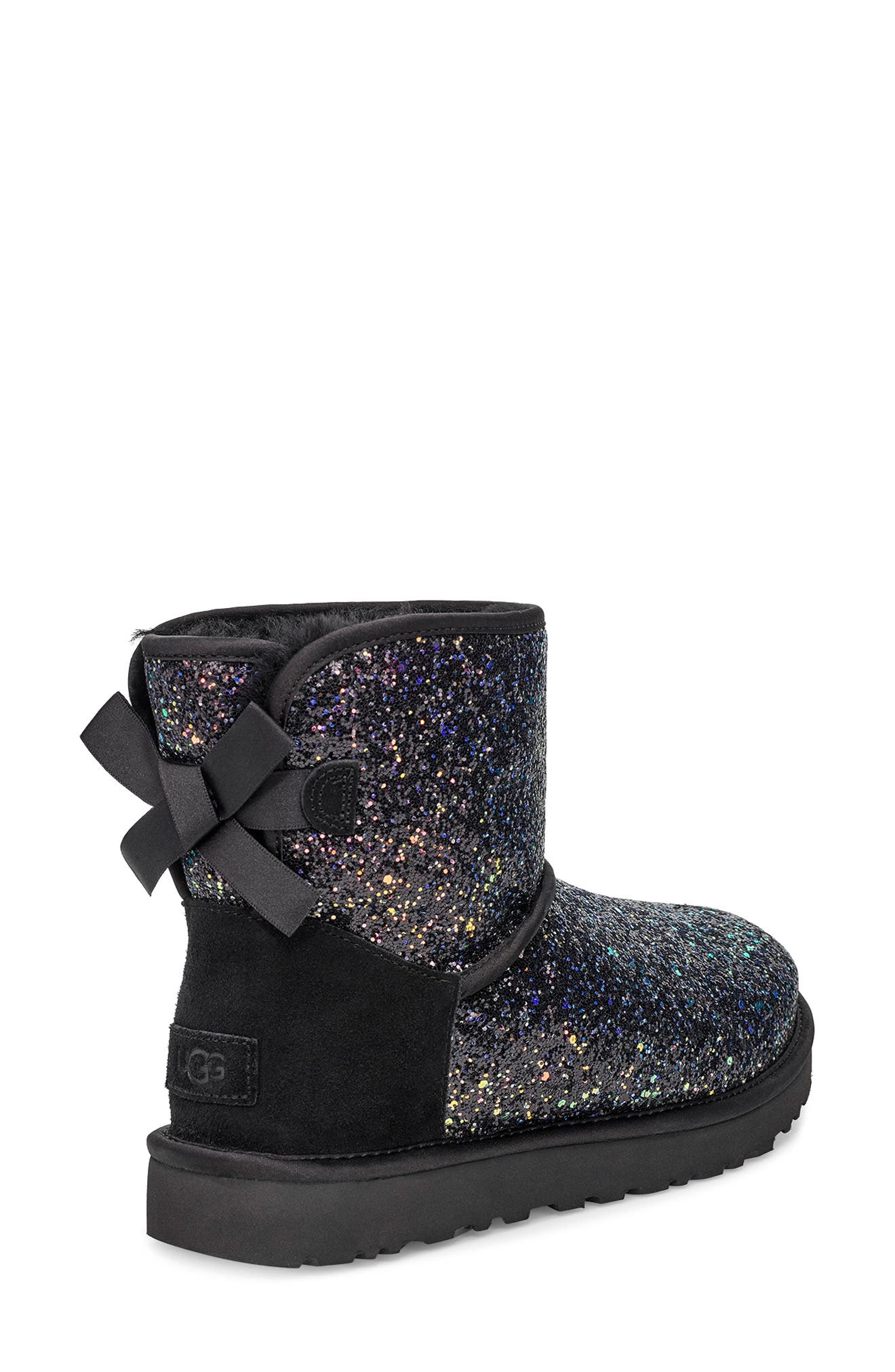 UGG<sup>®</sup> Classic Cosmos Bow Mini Bootie, Alternate, color, 