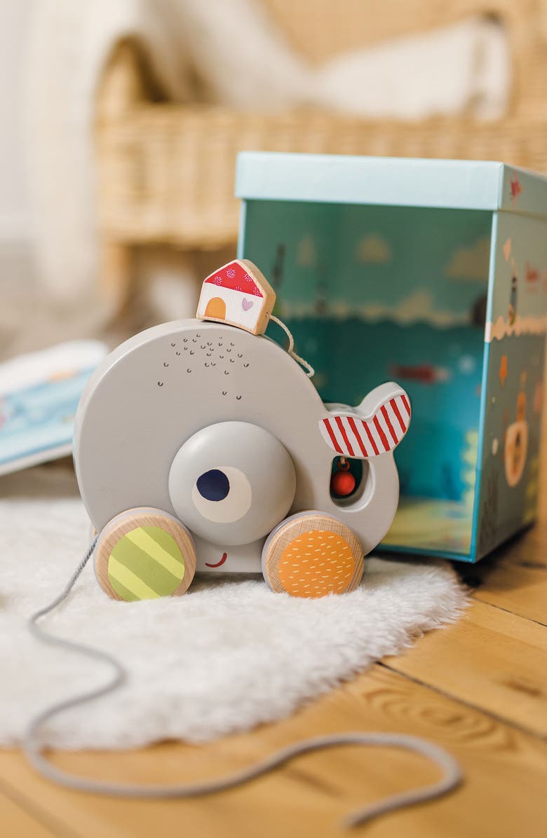 Bababoo and friends<sup>®</sup> Wilma Whale Pull Along, Alternate, color, Grey