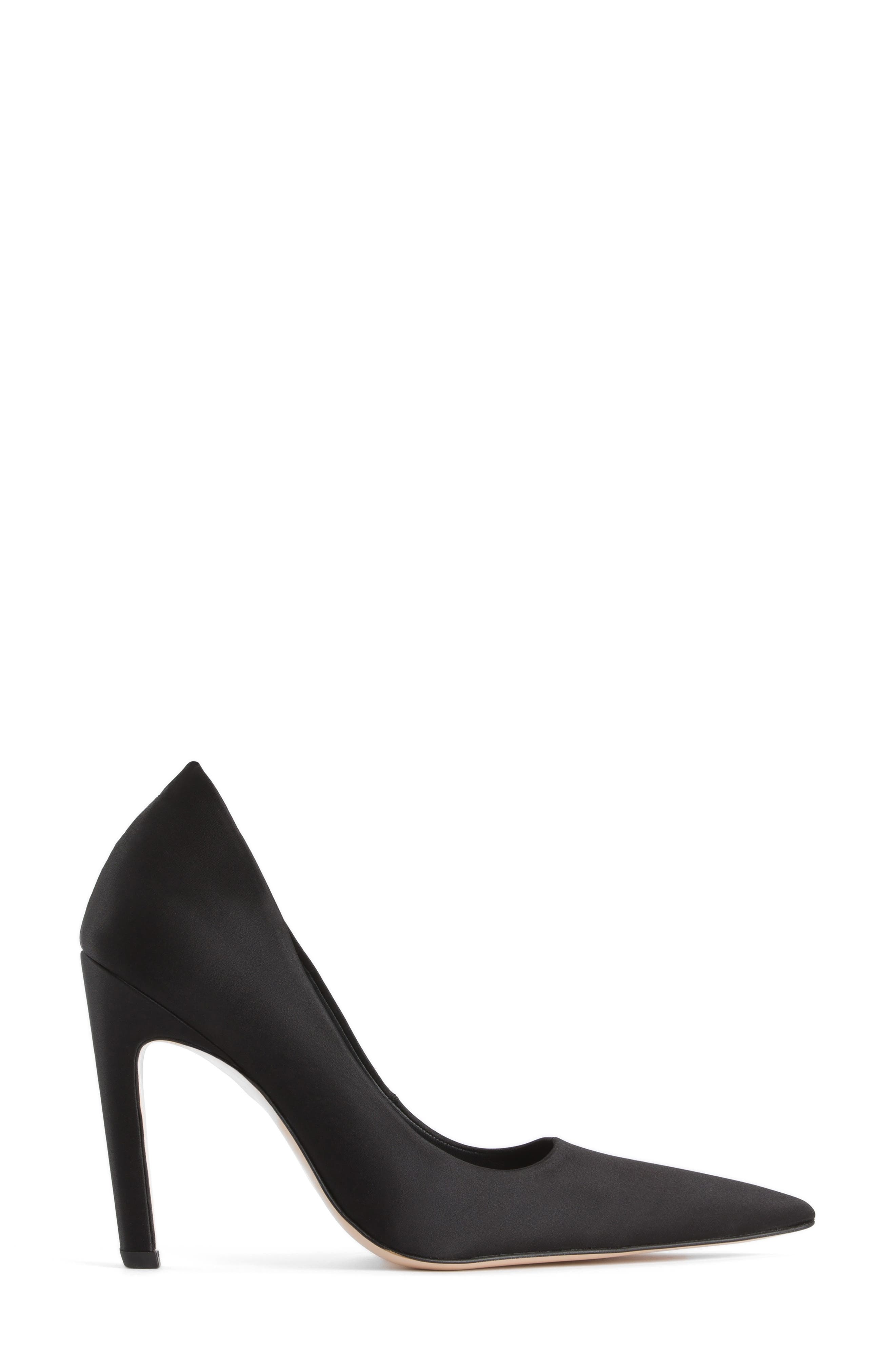 Good American The Icon Pointed Toe Pump, Alternate, color, 