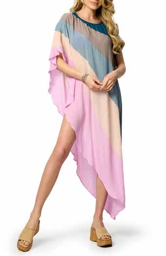 SAACHI Rainbow Caftan Dress