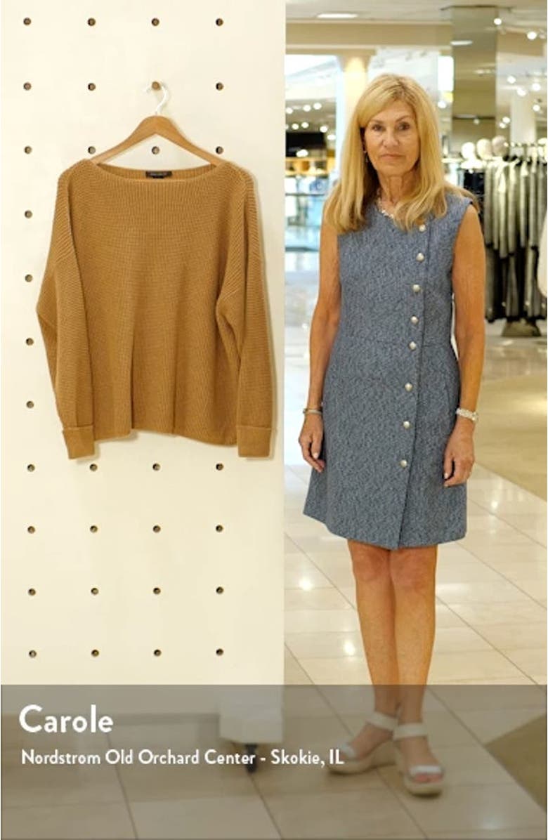 Millie Mozart Waffle Knit Sweater, sales video thumbnail