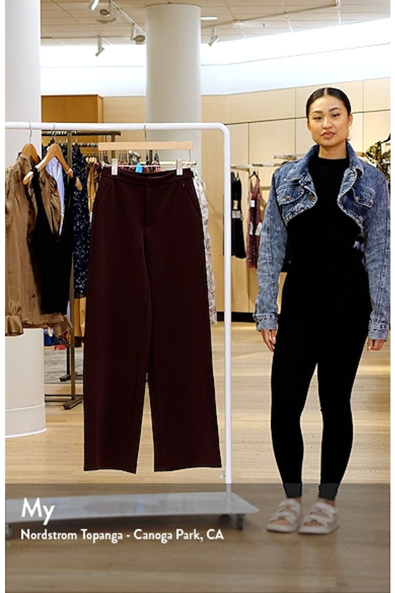 Sculpting Column Trousers video