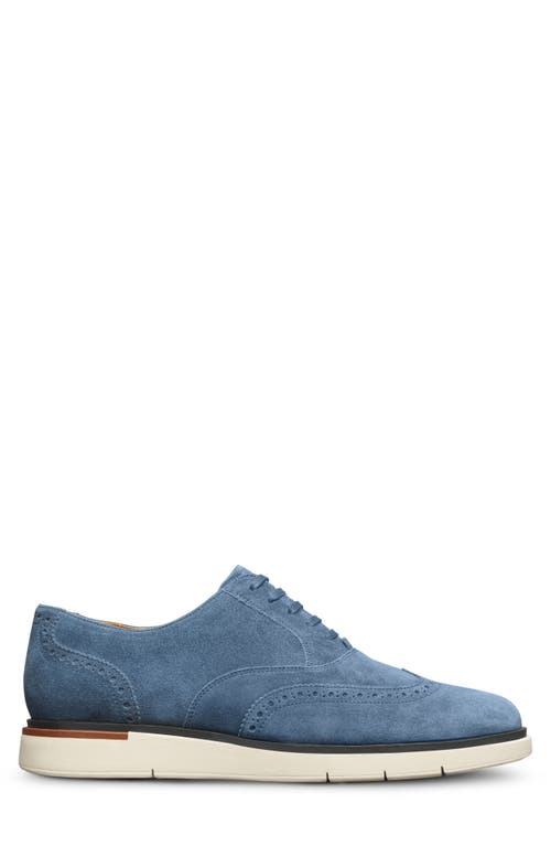 Allen Edmonds Carson Hybrid Wingtip Oxford In Denim