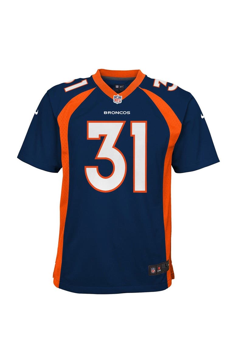 Nike Youth Nike Justin Simmons Navy Denver Broncos Game Jersey, Alternate, color, 