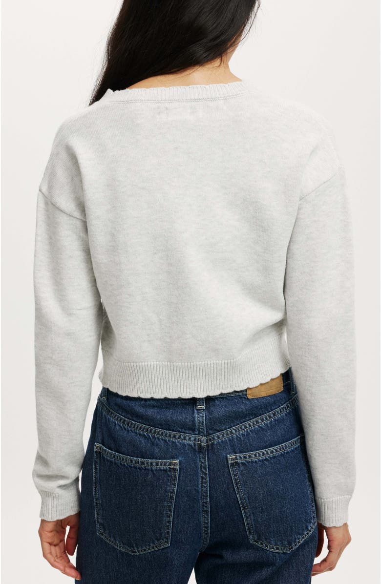 Cotton On Nostalgia Bow Cardigan, Alternate, color,