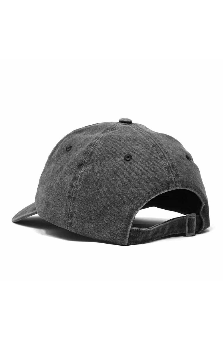 Dalix Lil Flower Dad Cap, Alternate, color, Washed Black