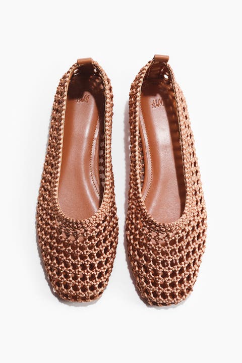 Braided Ballet Pumps