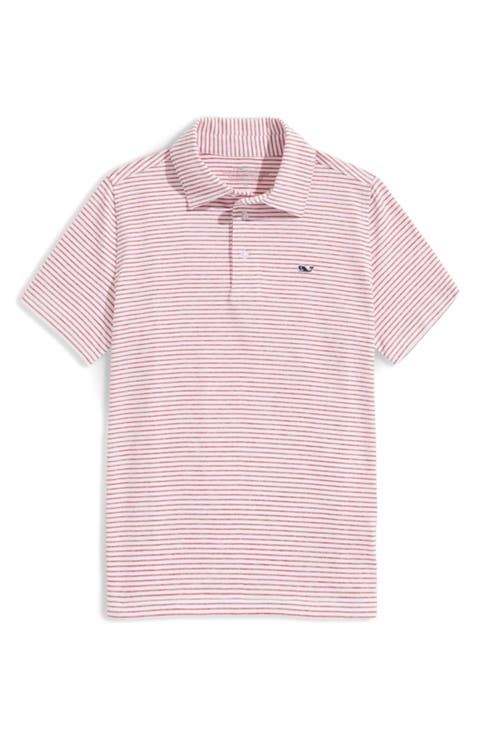 Kids' Bradley Stripe Stretch Polo (Big Kid)