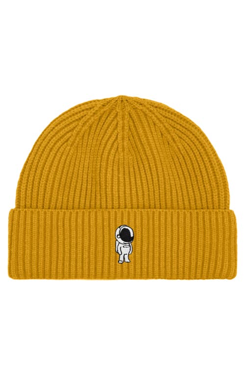 Dalix Astronaut Watch Cap In Mustard
