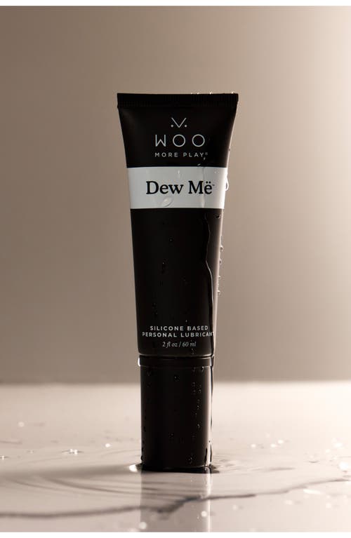 Woo More Play Dew Më Silicone Lube In Transparent