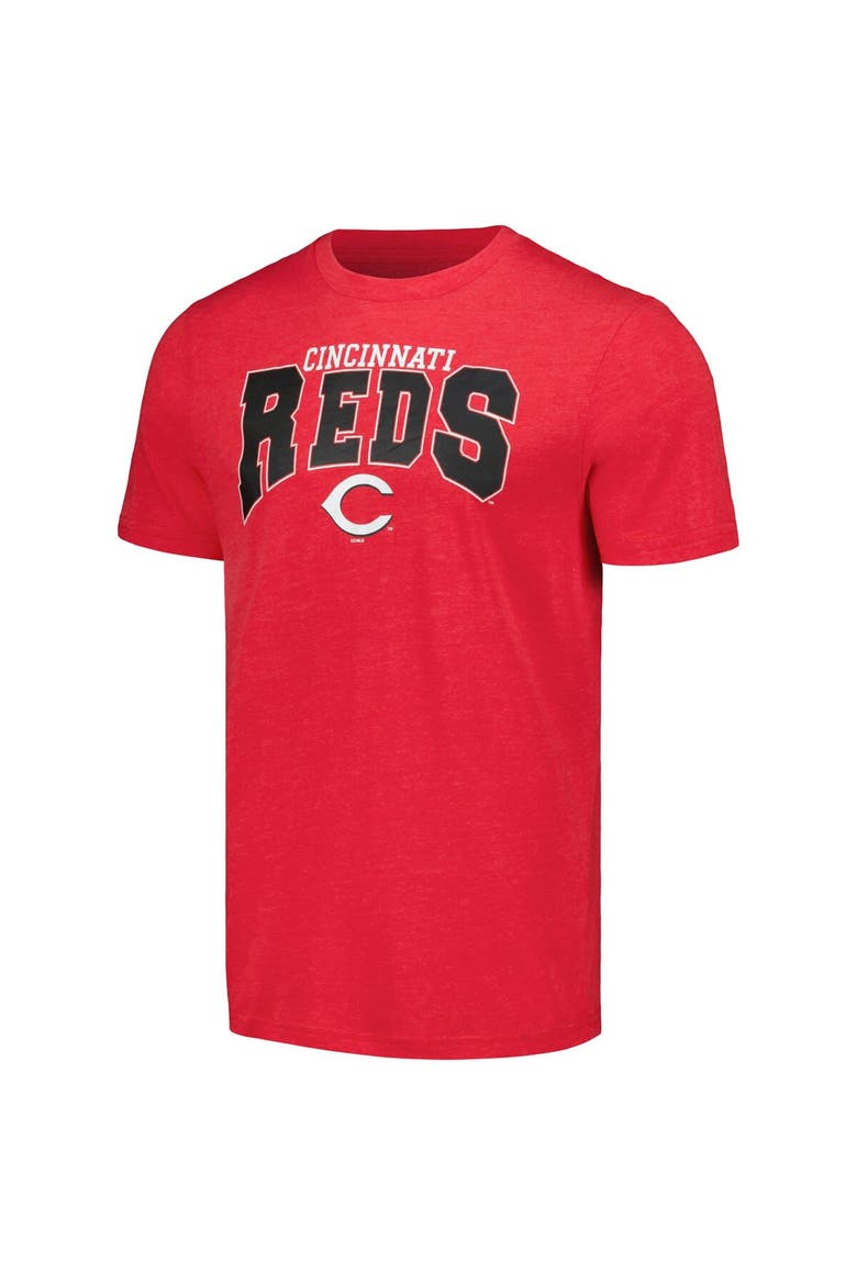 Men's Concepts Sport Charcoal/Red Cincinnati Reds Meter T-Shirt & Pants Sleep Set, Alternate, color, Charcoal