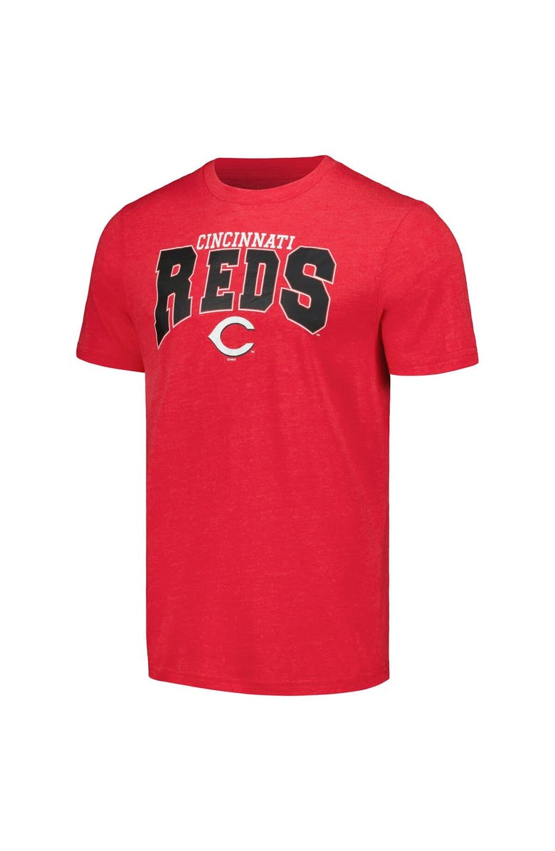 CONCEPTS SPORT Men's Concepts Sport Charcoal/Red Cincinnati Reds Meter T-Shirt & Pants Sleep Set, Alternate, color, Charcoal
