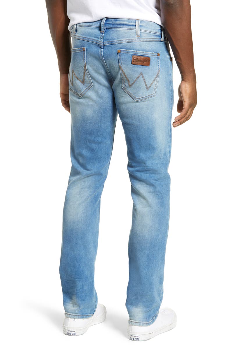 Wrangler Greensboro Straight Leg Jeans, Alternate, color, 