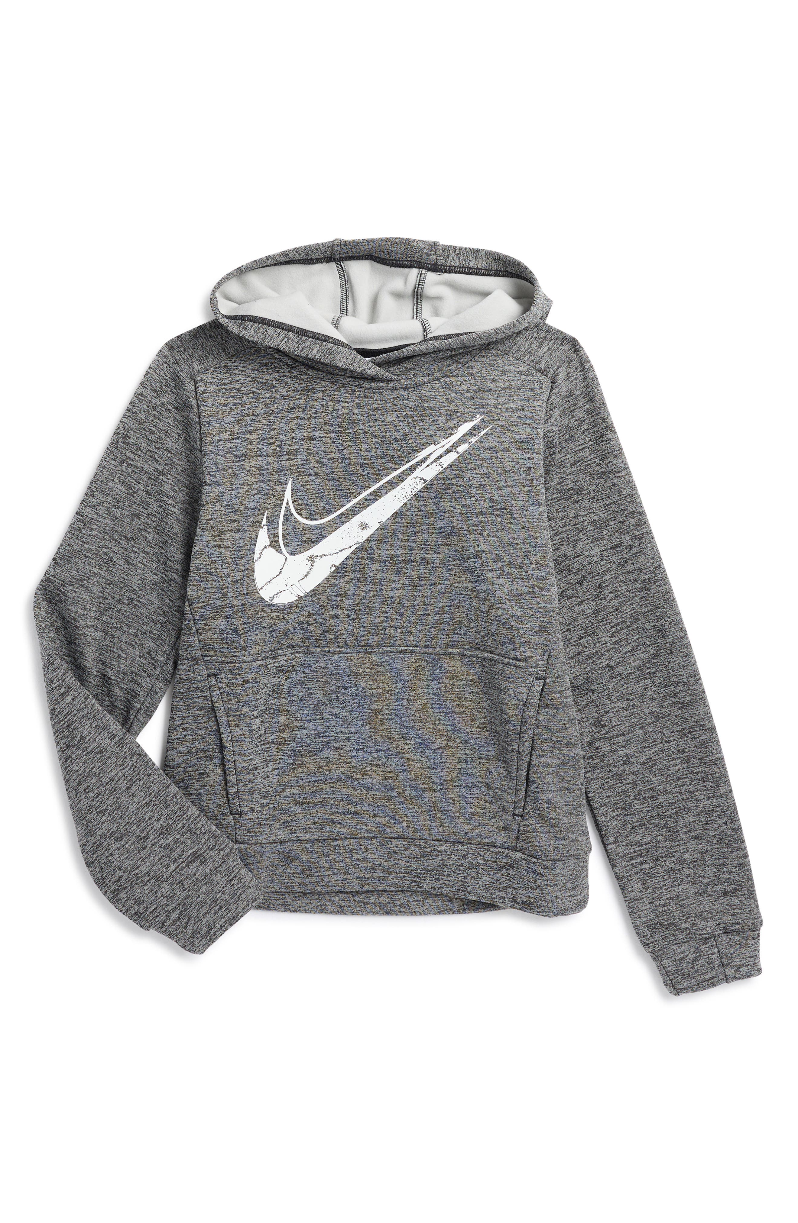 Nike Kids' Sportswear Swoosh Therma-FIT Hoodie