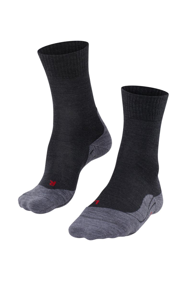 TK5 Wander Hiking Socks, Main, color, Asphalt Melange