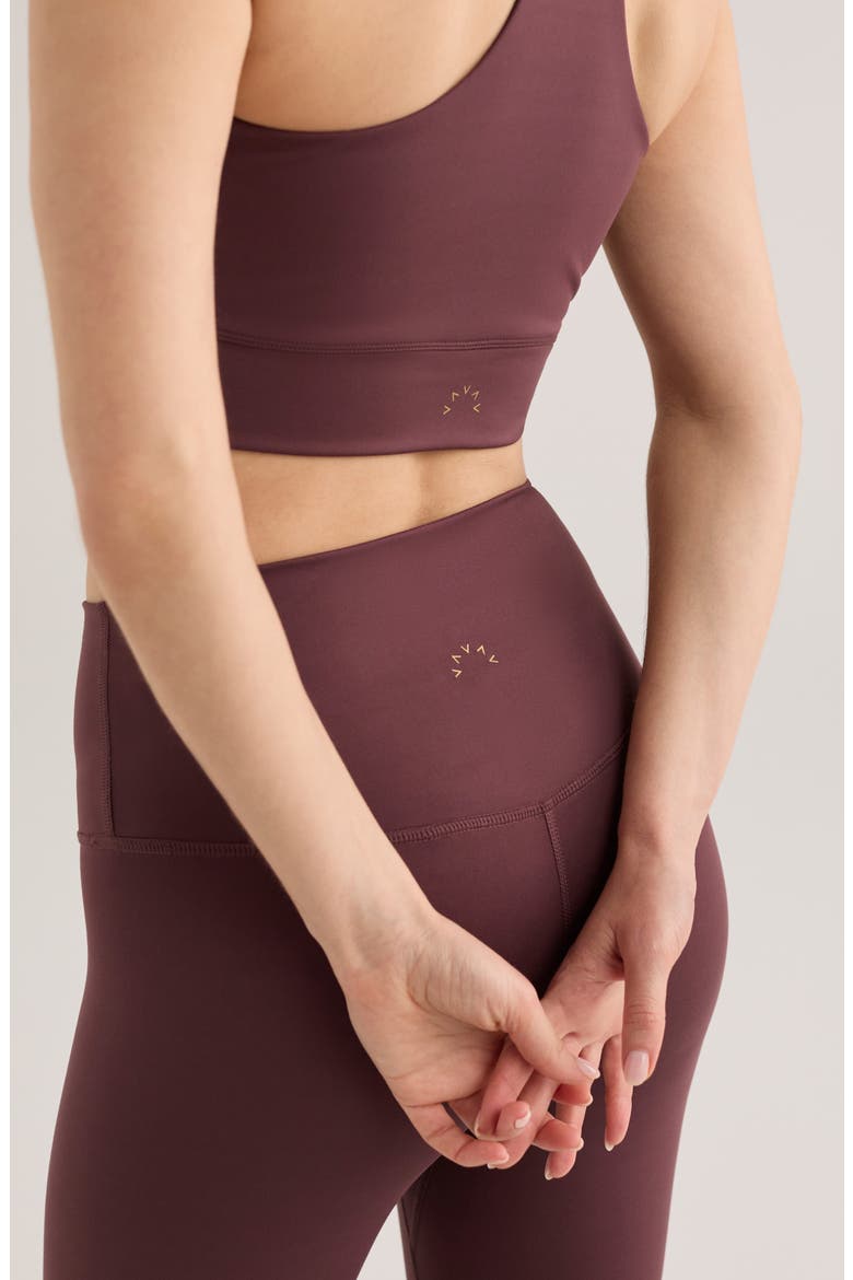 FreeSoft™ High Rise 25-Inch Leggings, Alternate, color, HUCKLEBERRY