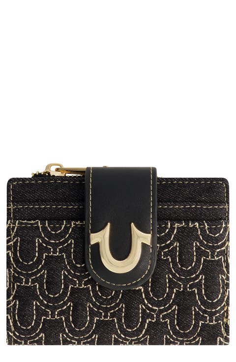 Horseshoe Quilted Small Wallet