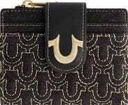 True Religion Horseshoe Quilted Small Wallet