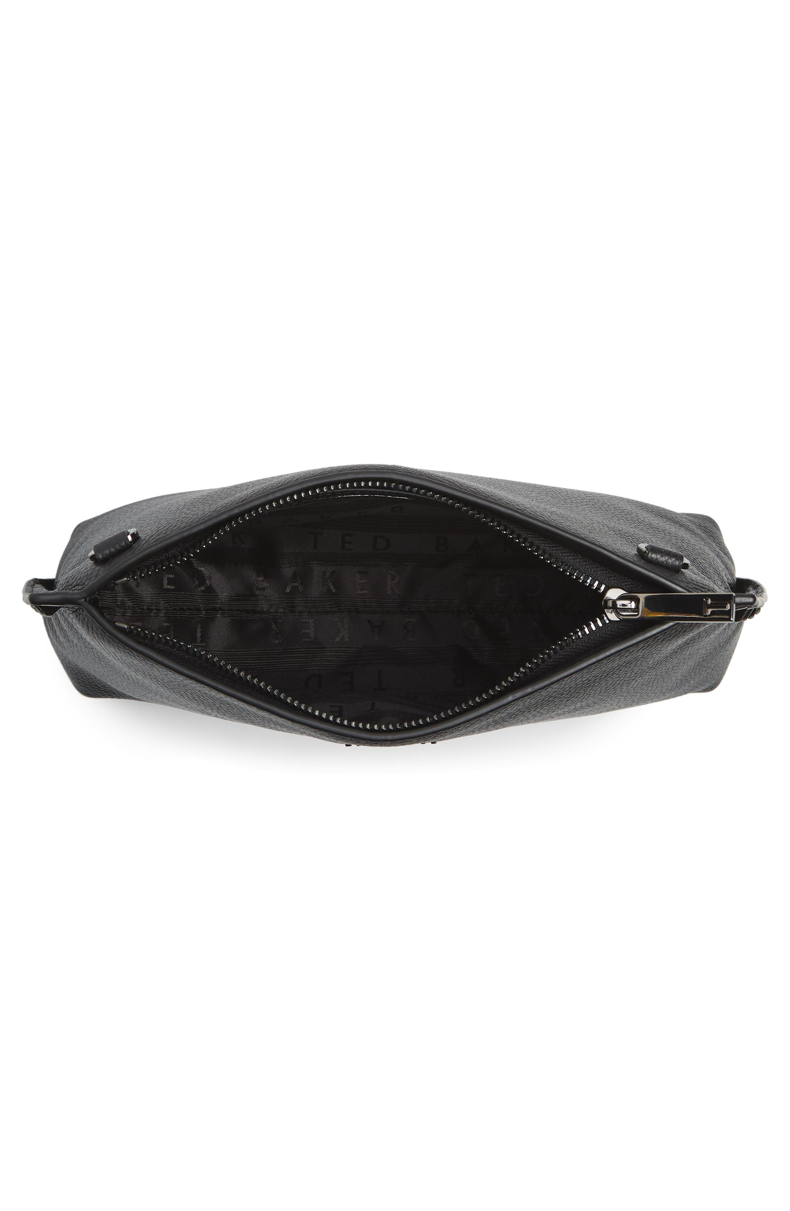 Ted Baker London Jemira Bow Leather Clutch, Alternate, color, 