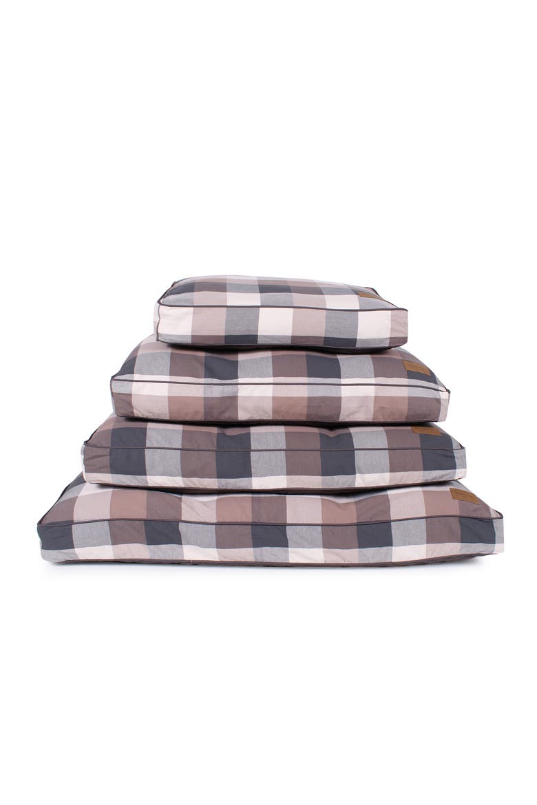 Block Plaid Napper Dog Bed, Alternate, color, BLOCK PLAID