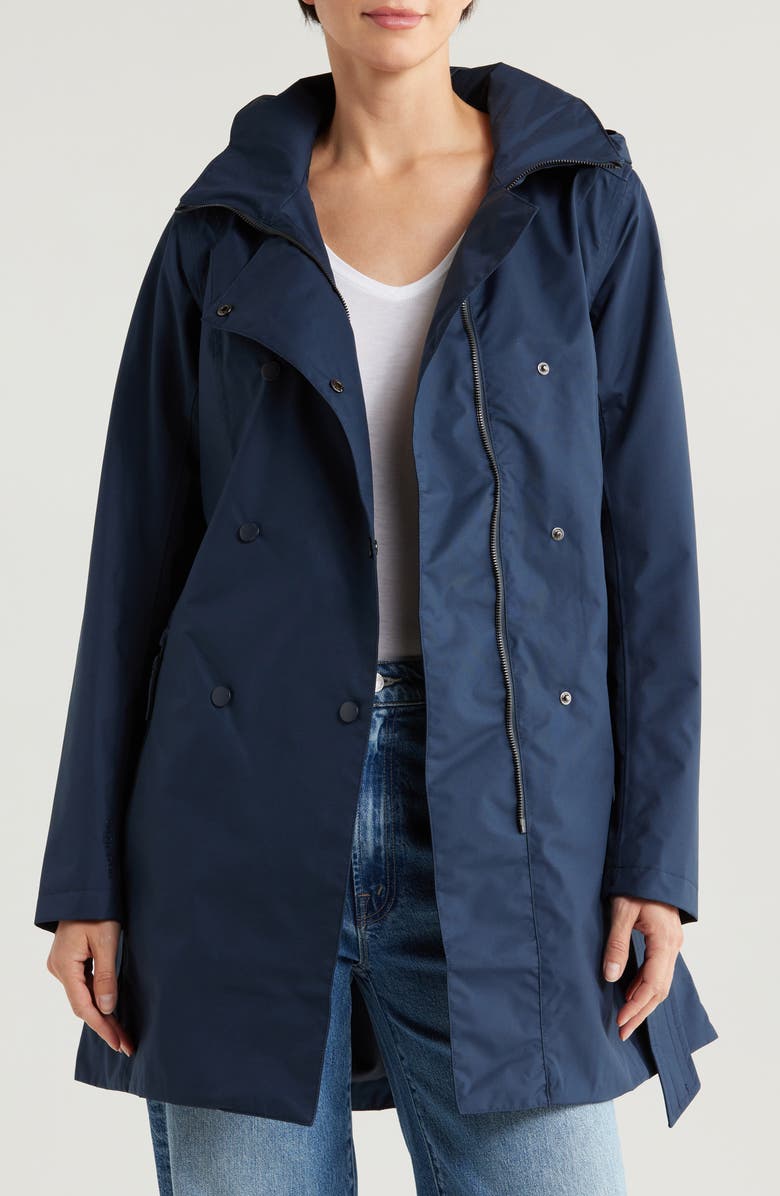 Helly Hansen Welsey II Insulated Waterproof Trench Coat, Main, color, 