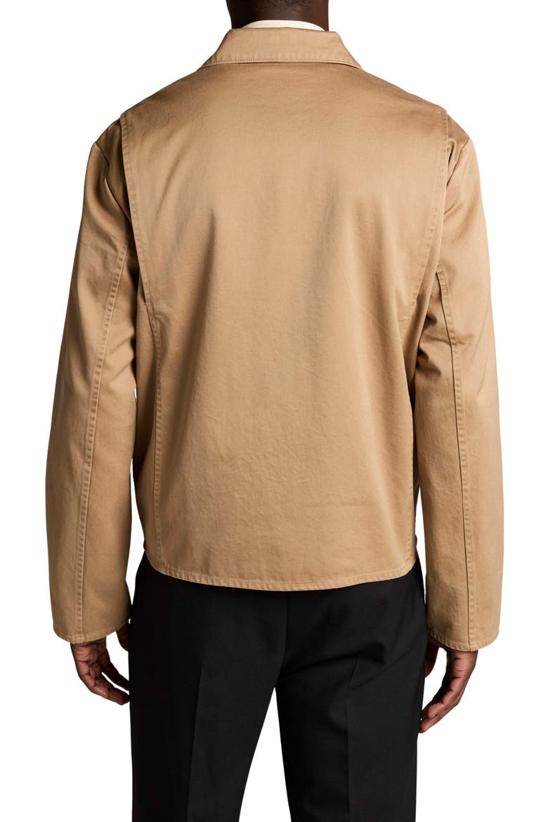 Brushed Twill Field Jacket, Alternate, color, CARMELO