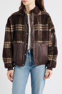 dRA Lucien Leopard Mixed Media Jacket