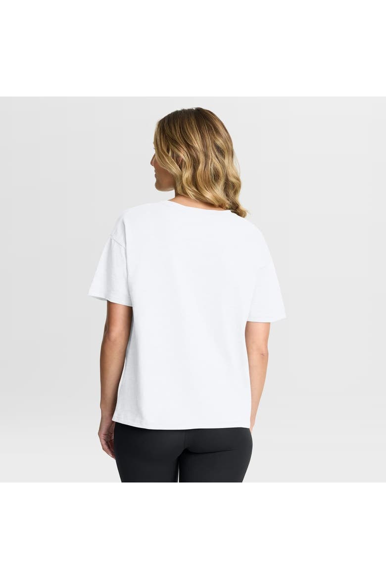 Women's Fanatics White Seattle Seahawks Redzone Slub Boxy T-Shirt, Alternate, color, White