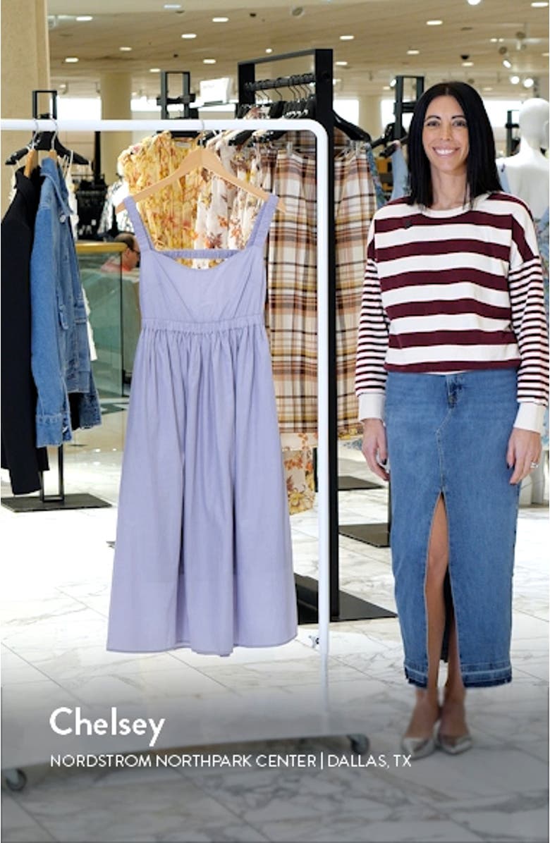 Isabella Smocked Maternity Maxi Dress, sales video thumbnail