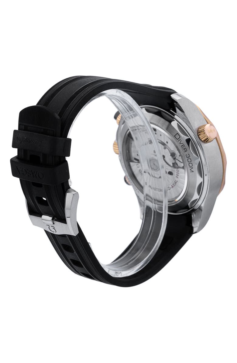 Watchfinder & Co. Omega Preowned 2021 Seamaster Diver 210.22.44.51.01.001 Automatic Bracelet Watch, 44mm, Alternate, color, Black