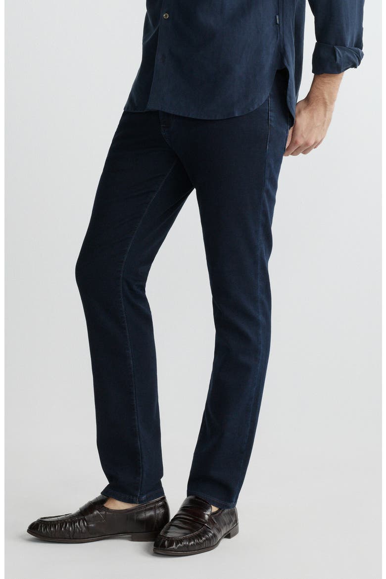Russell DL Ultimate Knit Slim Straight Jeans, Alternate, color, SOCIAL