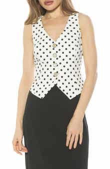 Alexia Admor Liliana Button Front Vest